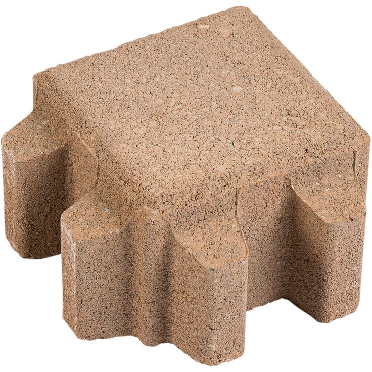 Hulevesikivi Grass, 115x115x80mm, hiekanruskea