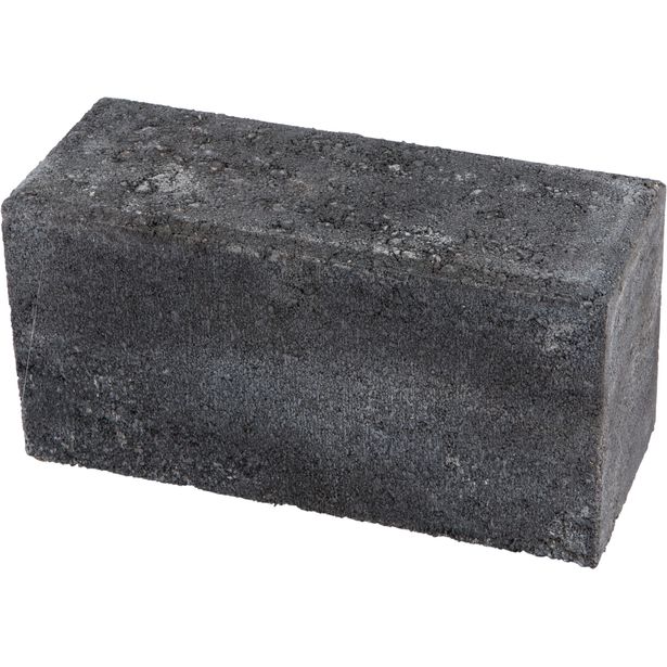 Muurikivi 300x150x120mm, sileä, musta