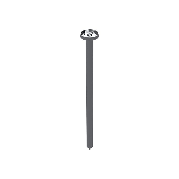 Kattoankkuriputki Bemeta, 800 mm, kiillotettu teräs