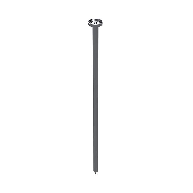 Kattoankkuriputki Bemeta, 1200 mm, kiillotettu teräs