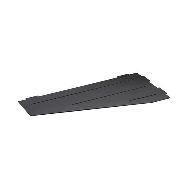 Suihkuhylly Bemeta Cytro, 300x135 mm, mattamusta