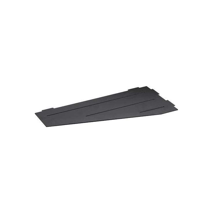 Suihkuhylly Bemeta Cytro, 300x135 mm, mattamusta