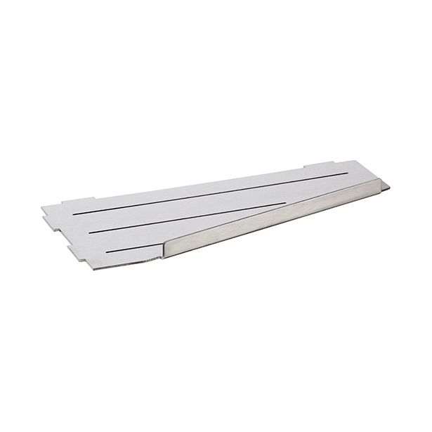 Suihkuhylly Bemeta Cytro, 300x135x15 mm, harjattu hopea