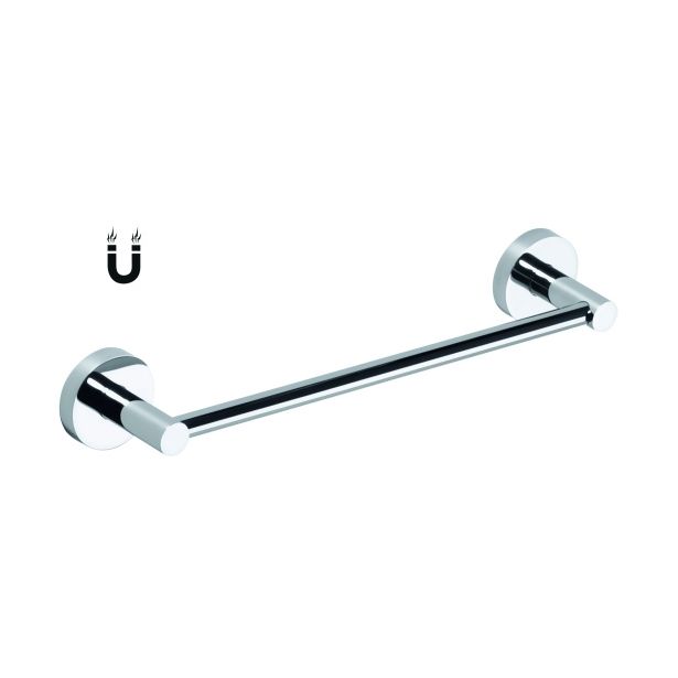 Magneettinen pyyheteline Bemeta Rawell, 206 mm, kiillotettu teräs