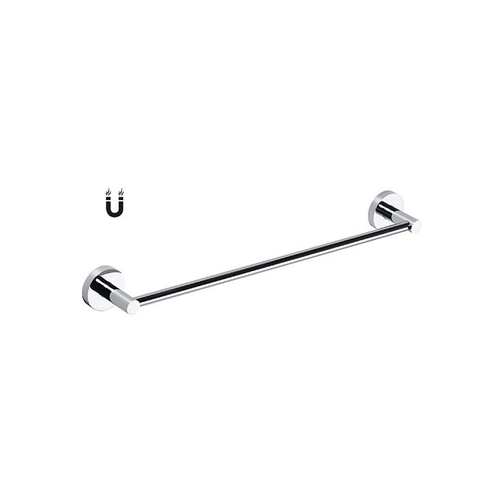 Magneettinen pyyheteline Bemeta Rawell, 376 mm, kiillotettu teräs