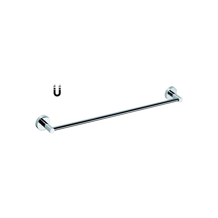 Magneettinen pyyheteline Bemeta Rawell, 496 mm, kiillotettu teräs