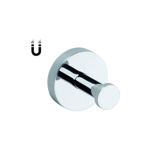 Magneettinen pyyhekoukku Bemeta Rawell, kiiltävä kromi