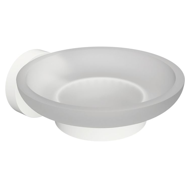 Saippuateline Bemeta White, valkoinen/lasi