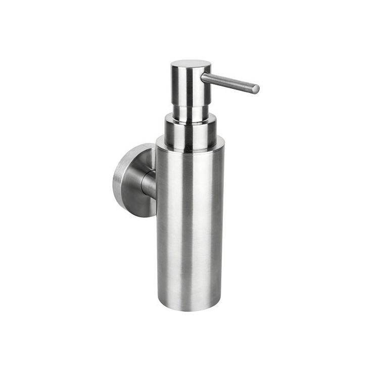 Saippua-annostelija Bemeta Neo, 150ml, 55x85x175 mm, hopea