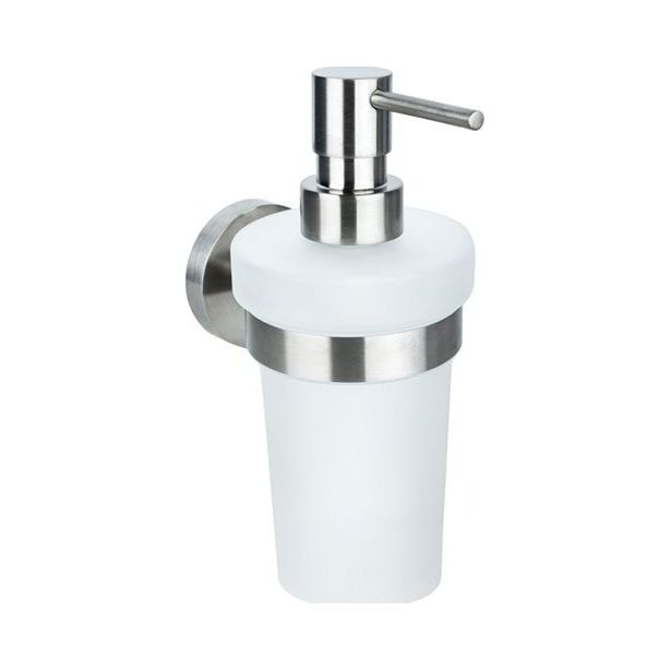Saippua-annostelija Bemeta Neo, 230ml, 80x133x190 mm, hopea