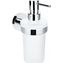 Saippua-annostelija Bemeta Omega, 230ml, hopea