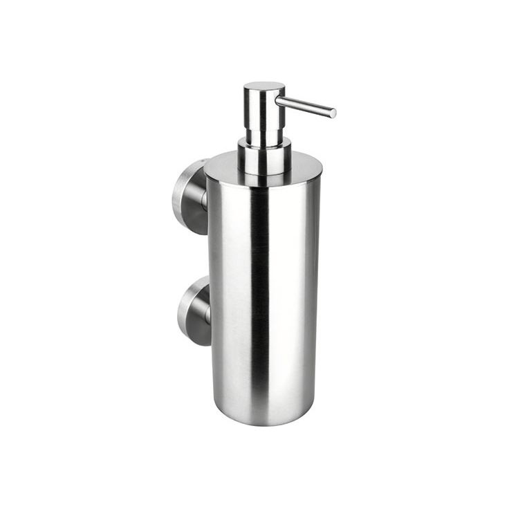 Saippua-annostelija Bemeta Neo, 550ml, 70x110x230 mm, hopea