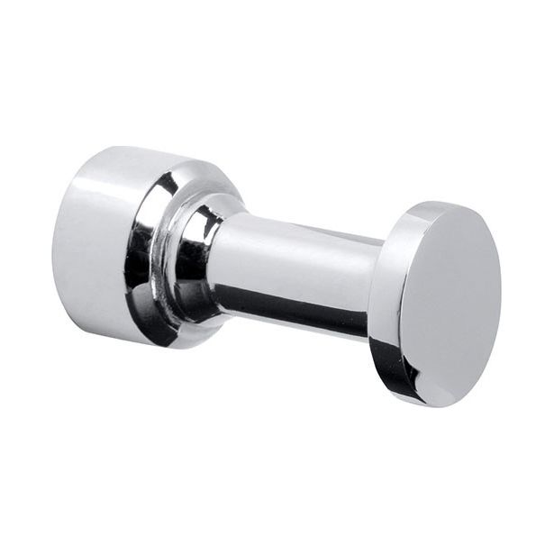 Laukkukoukku Bemeta Omega, 15x15 mm, hopea