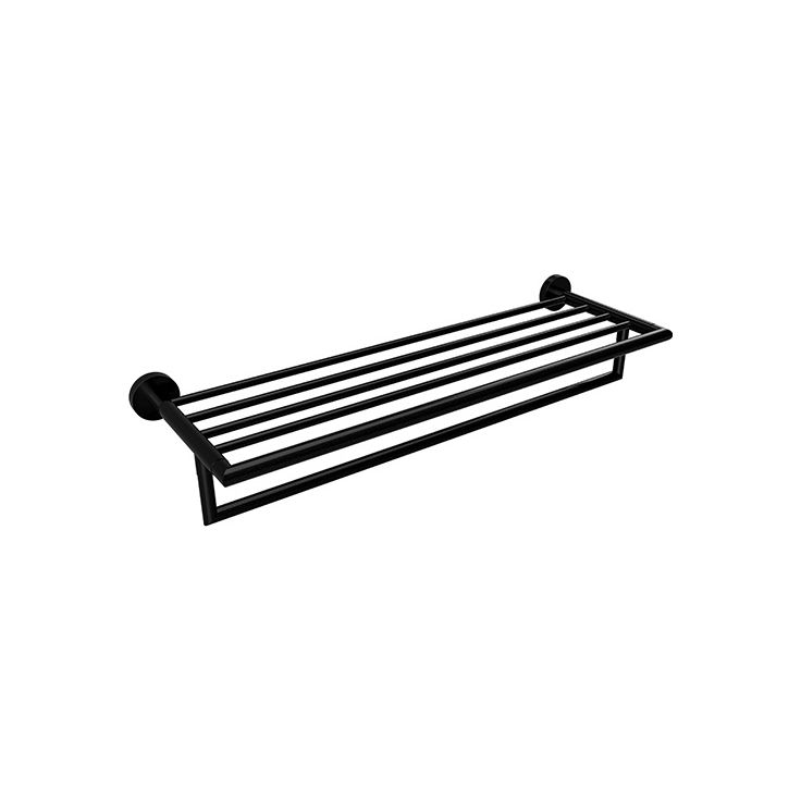 Pyyhetanko kaiteella Bemeta Dark, 550x265x120 mm, musta