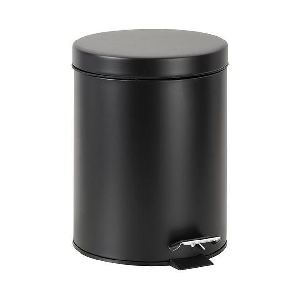 Roska-astia Bemeta Dark, 5 l, 205x205x280 mm, musta