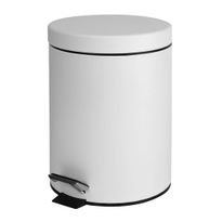 Roska-astia Bemeta White, 5 l, valkoinen