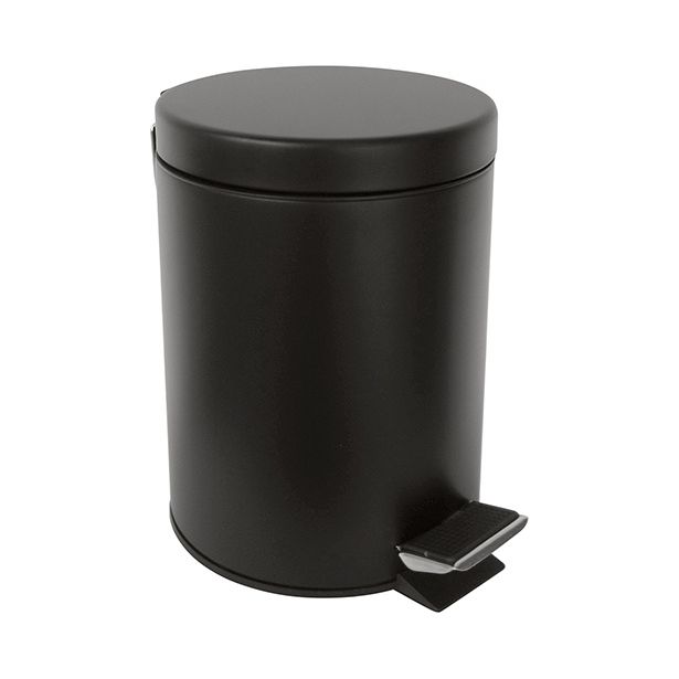 Roska-astia Bemeta Dark, 170x170x255 mm, 3 l, musta