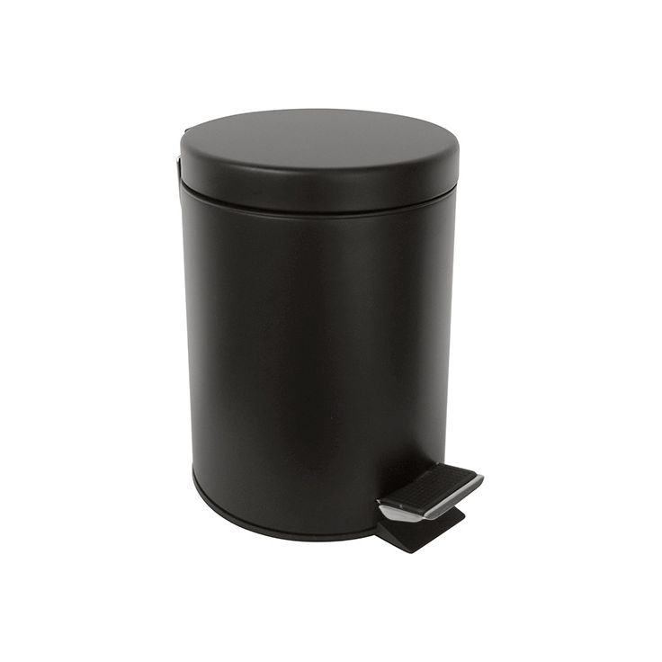 Roska-astia Bemeta Dark, 170x170x255 mm, 3 l, musta