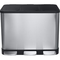 Lajitteluastia Bemeta Home, 3x14 l, hopea