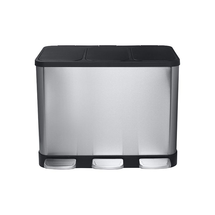 Lajitteluastia Bemeta Home, 3x14 l, hopea