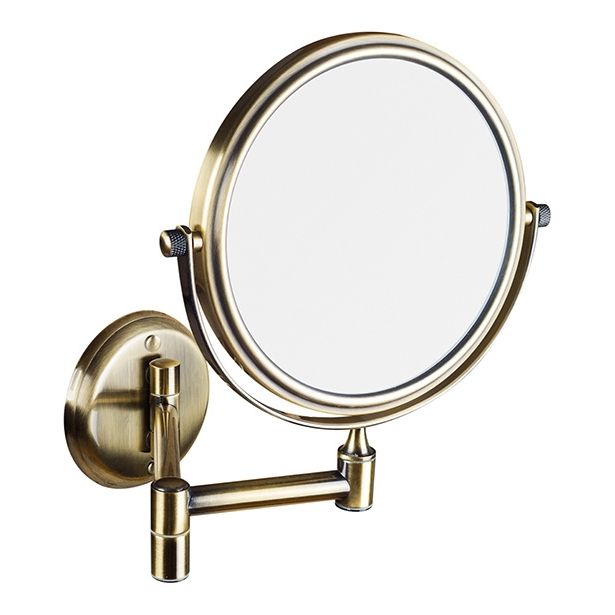 Meikkipeili Bemeta Retro, ø 140 mm, pronssi