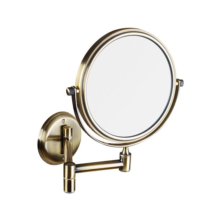 Meikkipeili Bemeta Retro, ø 140 mm, pronssi