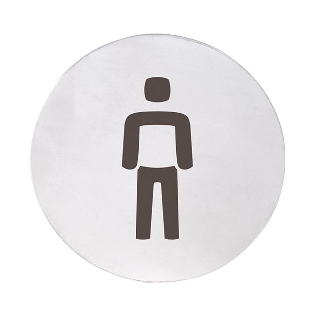 Ovikyltti miesten WC Bemeta Home, pyöreä, matta
