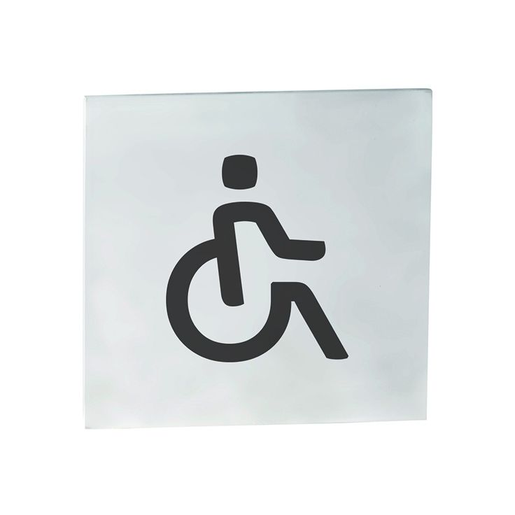Ovikyltti inva-WC Bemeta Home, neliskulmainen, matta