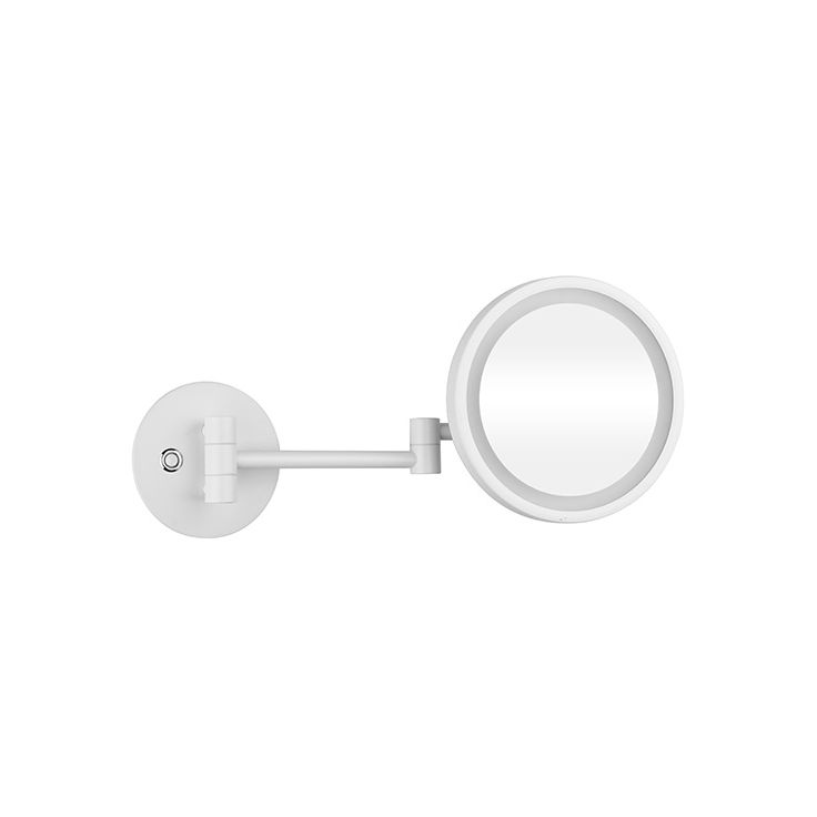 LED-meikkipeili Bemeta White, Ø 200 mm, valkoinen