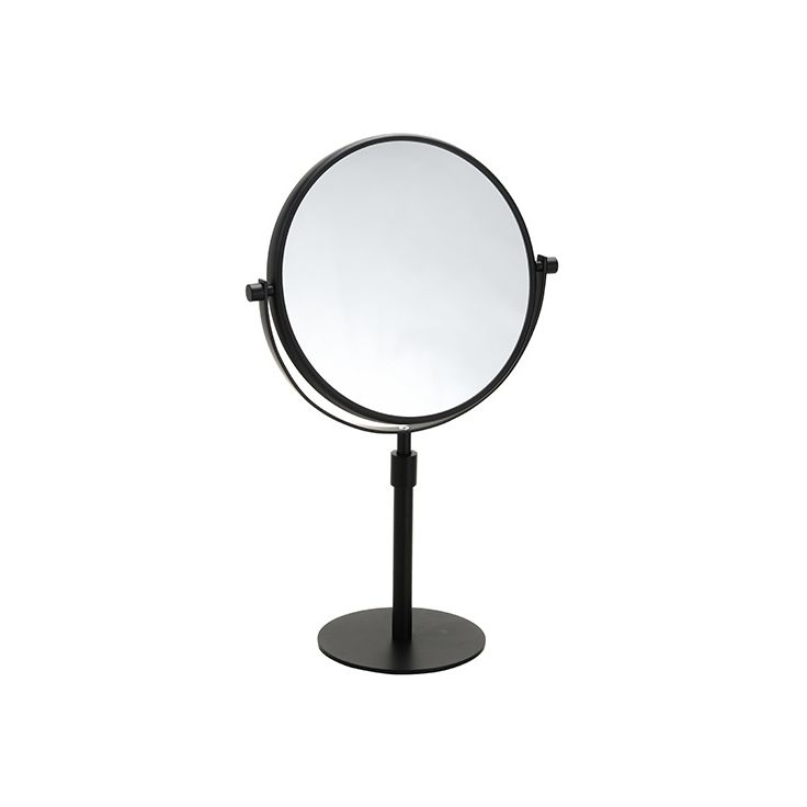 Meikkipeili Bemeta Dark, Ø 200 mm, teleskooppivarsi, musta