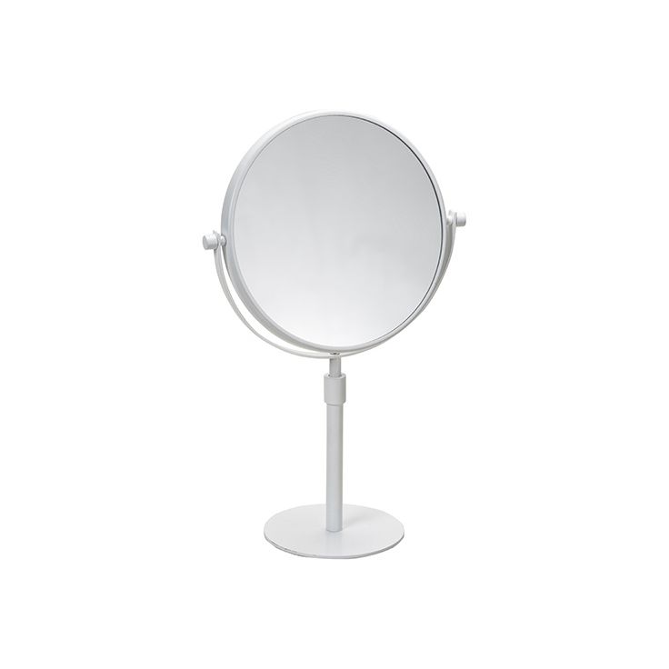 Meikkipeili Bemeta White, Ø 200 mm, teleskooppivarsi, valkoinen