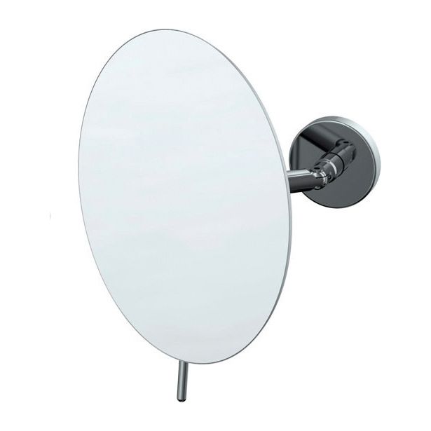 Meikkipeili Bemeta, 360° kääntyvä, ø 200 mm, hopea