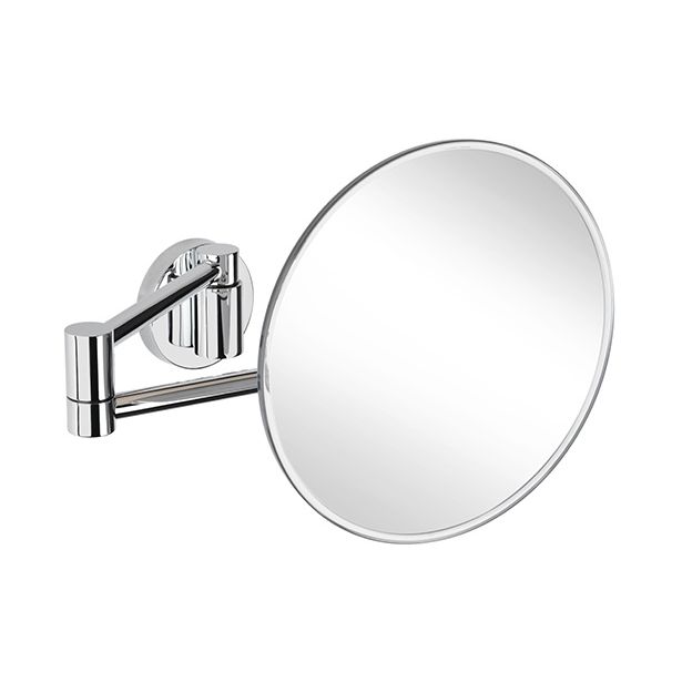 Yksipuoleinen meikkipeili Bemeta, Ø 215 mm, kiiltävä kromi
