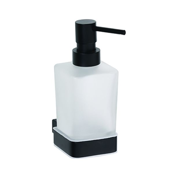 Saippua-annostelija Bemeta Nero, 250ml, musta