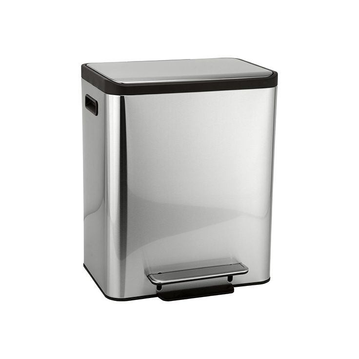 Lajitteluastia Bemeta Home, 2x15 l, hopea