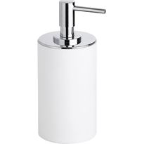 Saippua-annostelija Bemeta Gamma, 250 ml, vapaasti seisova, valkoinen