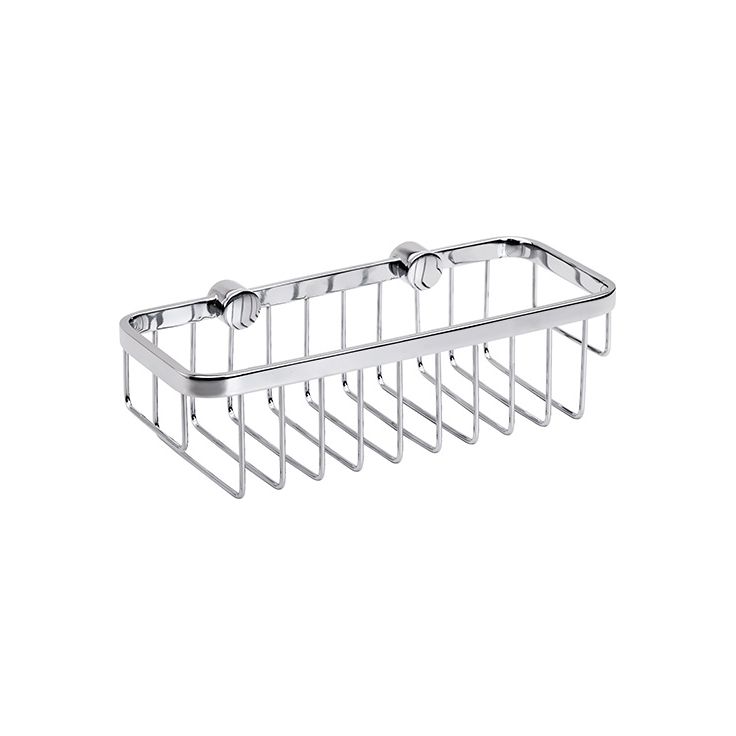 Suihkuhylly Bemeta Cytro, 250x112x70 mm, hopea