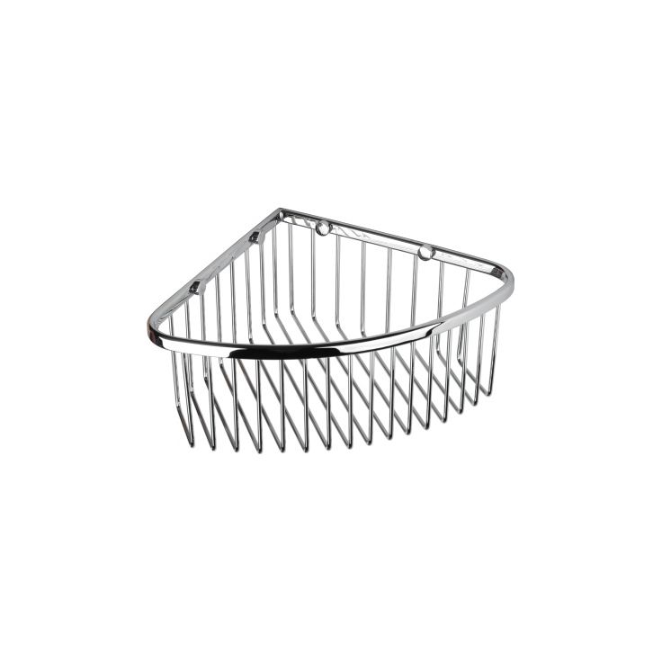 Suihkun kulmahylly Bemeta Cytro, 265x205x90 mm, hopea