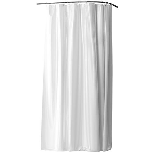 Suihkuverho Bemeta, 240 cm, valkoinen