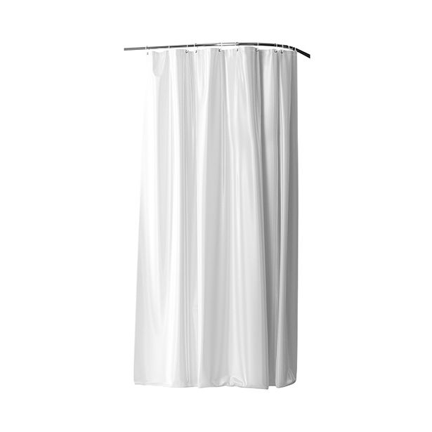 Suihkuverho Bemeta, 360 cm, valkoinen