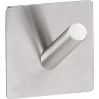 Pyyhekoukku Bemeta Easy, harjattu, 45x38 mm, hopea