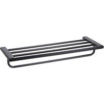 Pyyheteline kaiteella Bemeta Organic Black, 600 mm, musta