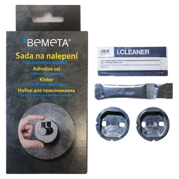 Kiinnityssetti Bemeta-kylpyhuonetarvikkeille