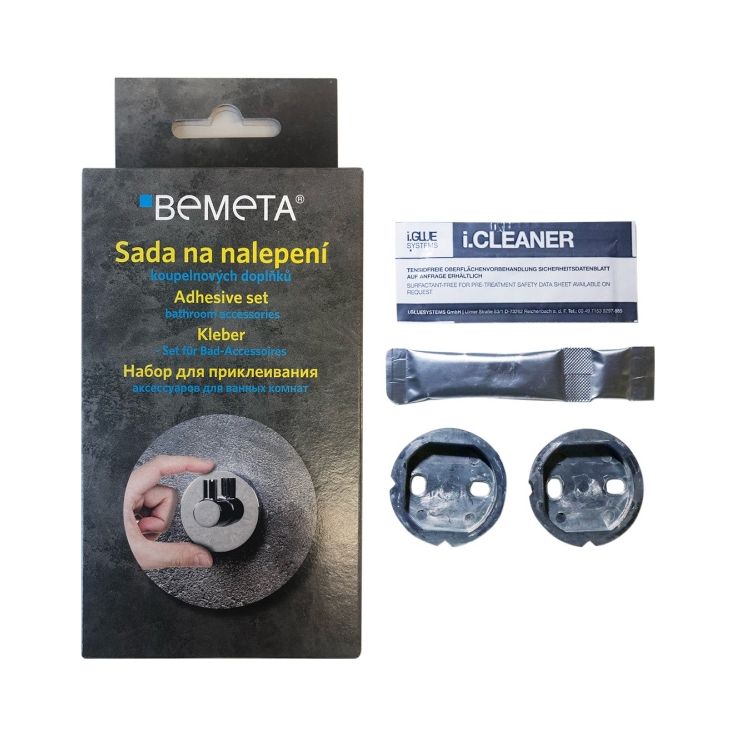 Kiinnityssetti Bemeta-kylpyhuonetarvikkeille