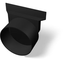 Sadevesikourun pääty Benders, 110mm, oikea