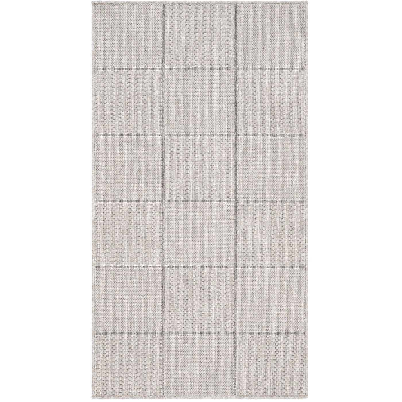Käytävämatto Benina Madrid Square 80x150cm vaalea pellava