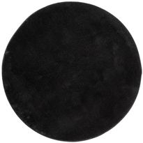 Pyöreä matto Benina Soft Ø200cm musta, Verkkokaupan poistotuote