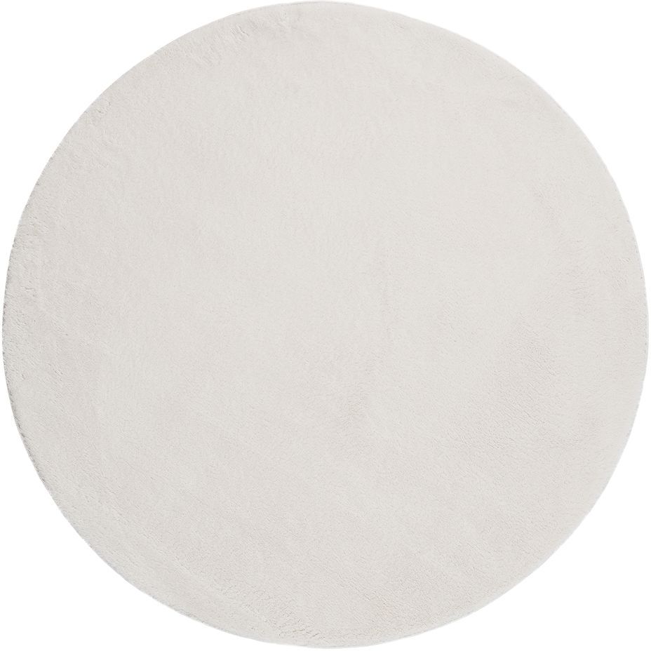 Pyöreä matto Benina Soft Ø120cm valkoinen