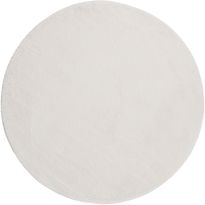 Pyöreä matto Benina Soft Ø200cm valkoinen, Verkkokaupan poistotuote