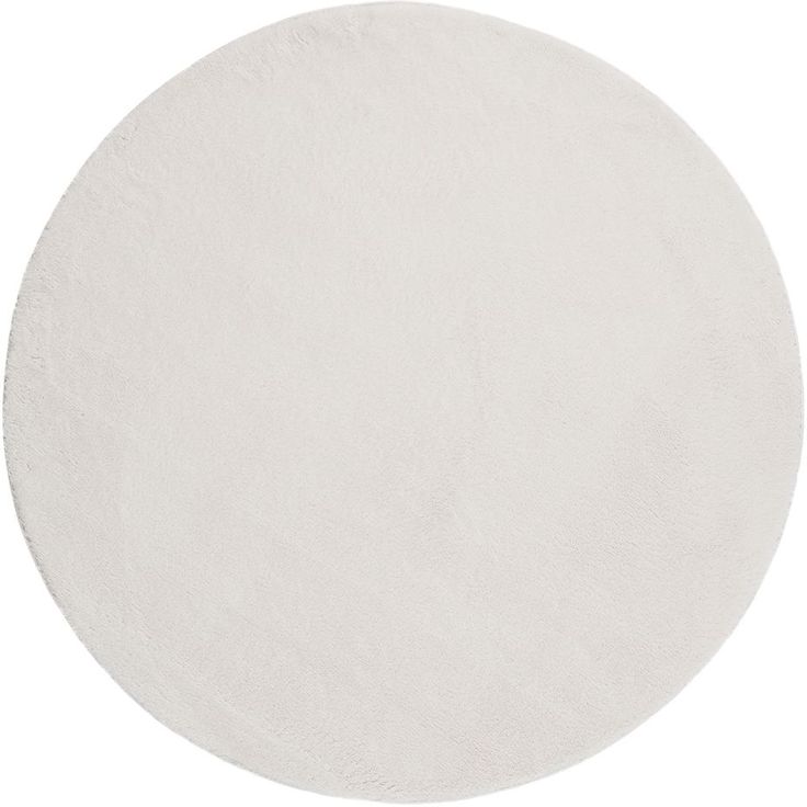 Pyöreä matto Benina Soft Ø200cm valkoinen